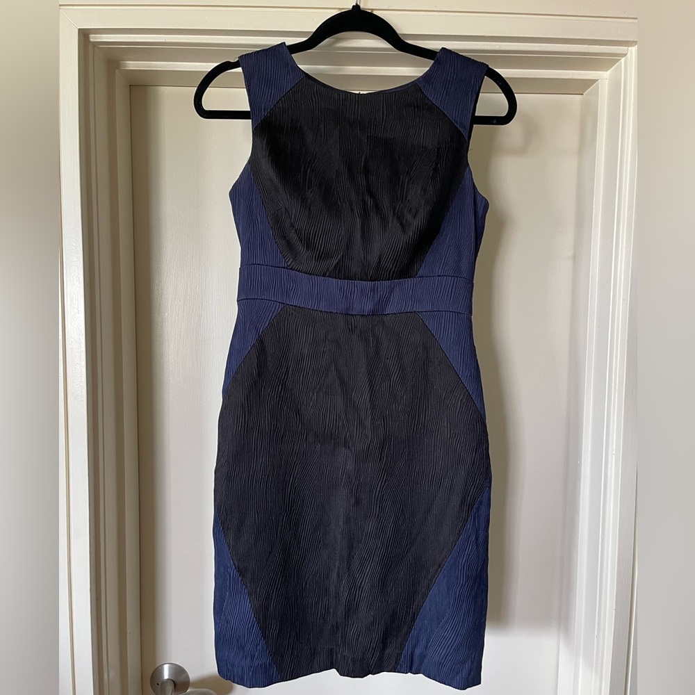 ADRIANNA Papell Petite colorblock dress